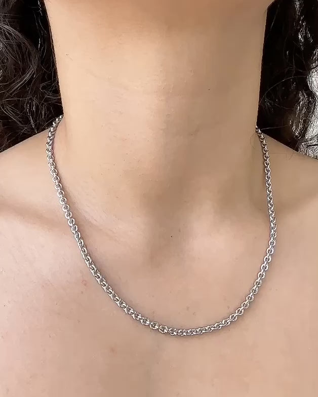 Silver Cable Chain