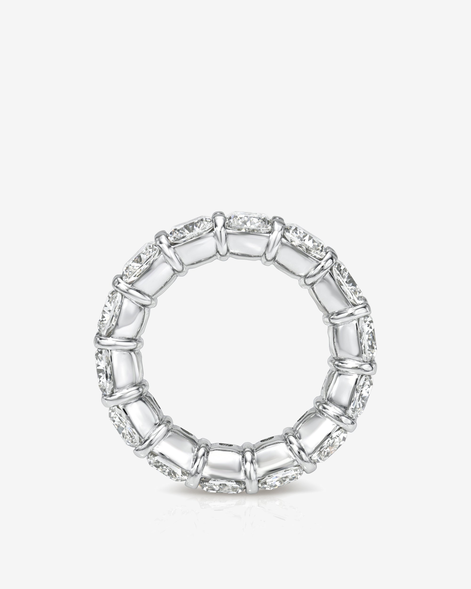 Buttercup Square Cushion Eternity Band