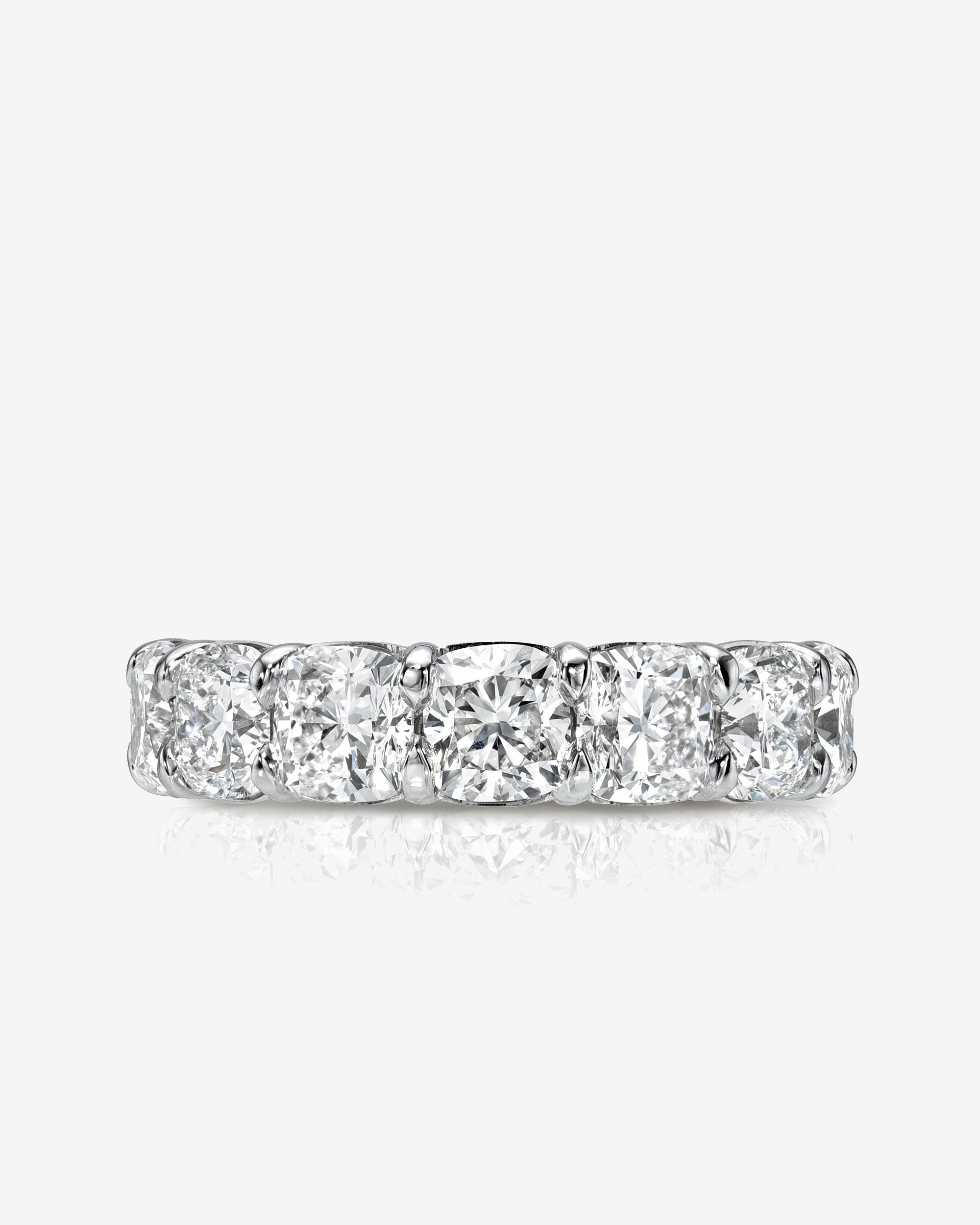 Buttercup Square Cushion Eternity Band