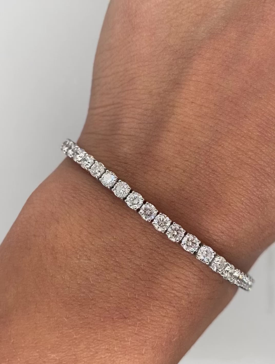 Diamond Tennis Bracelet - Medium