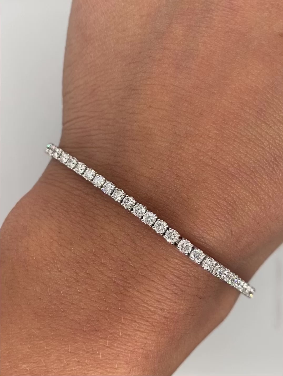 Diamond Tennis Bracelet - Small