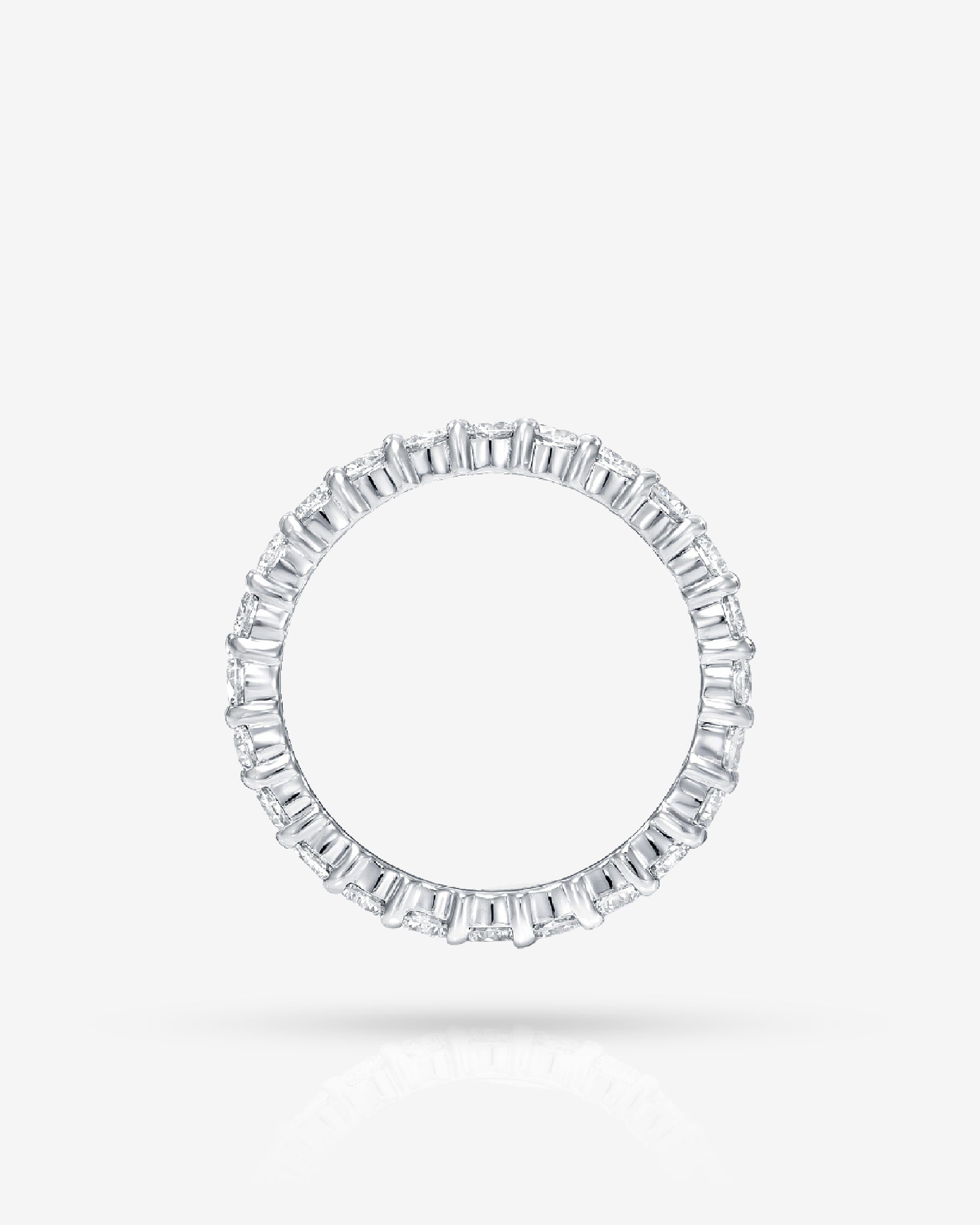 Closed Gallery Round Eternity Band