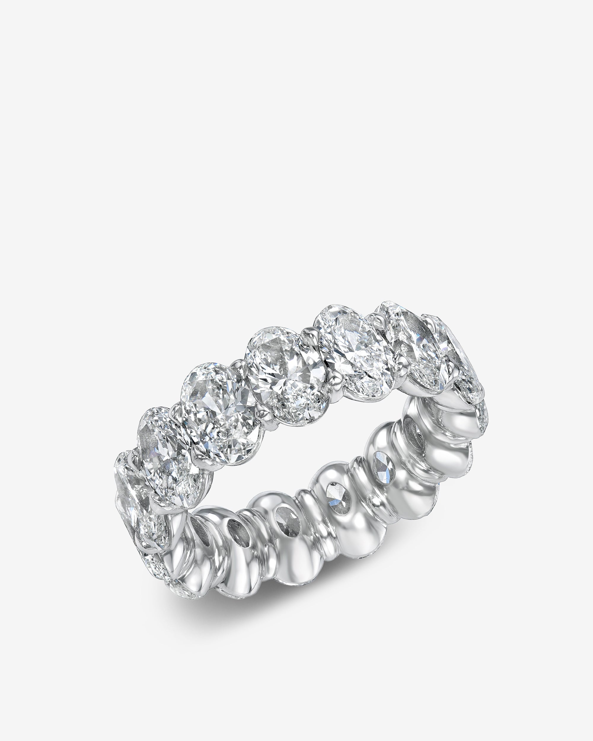 Buttercup Oval Eternity Band