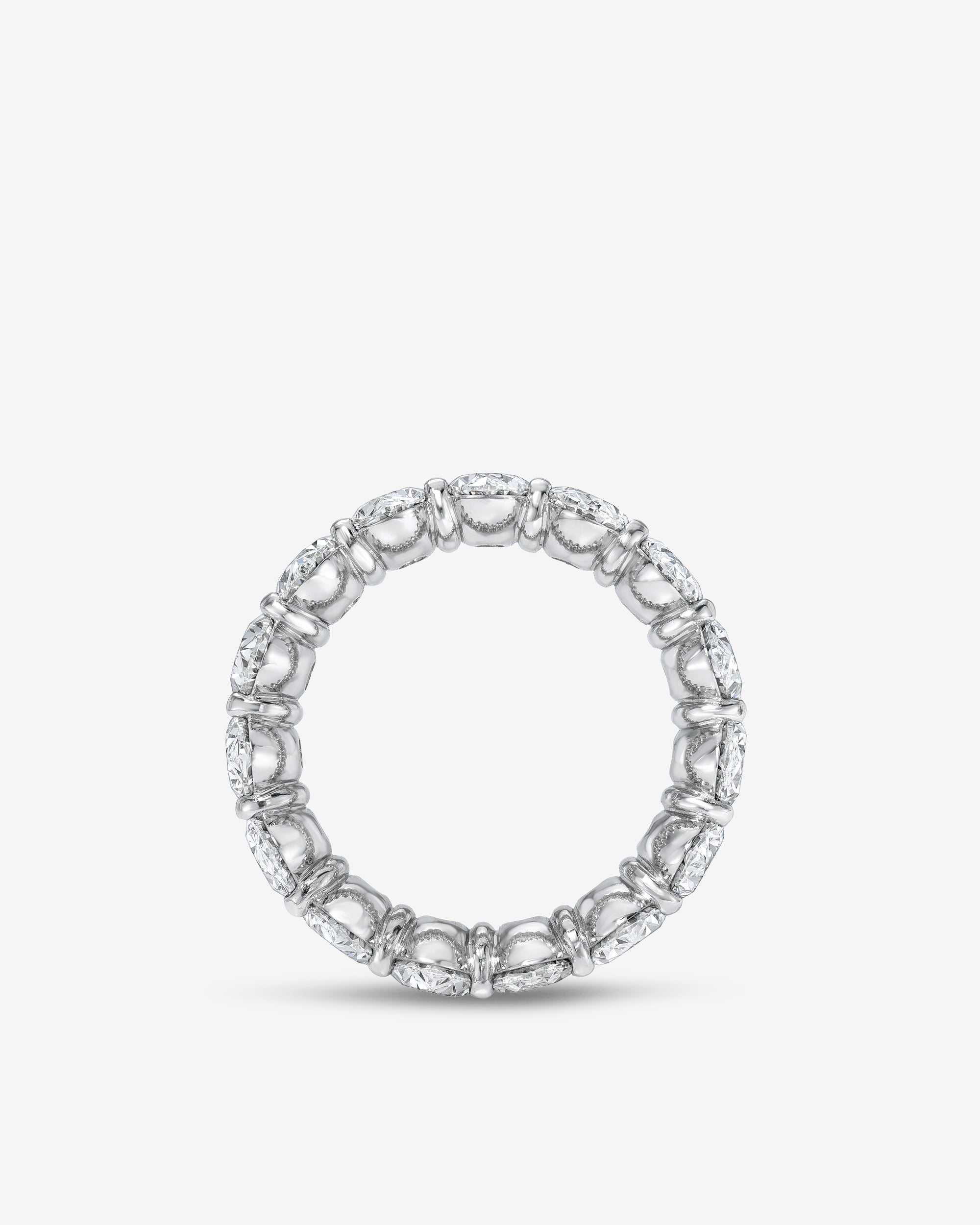 Buttercup Oval Eternity Band