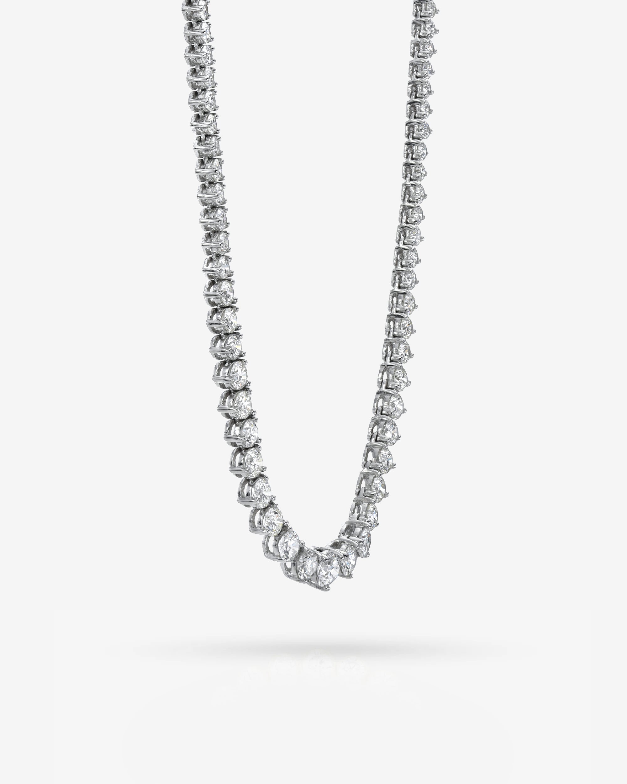 Three Prong Graduated Necklace