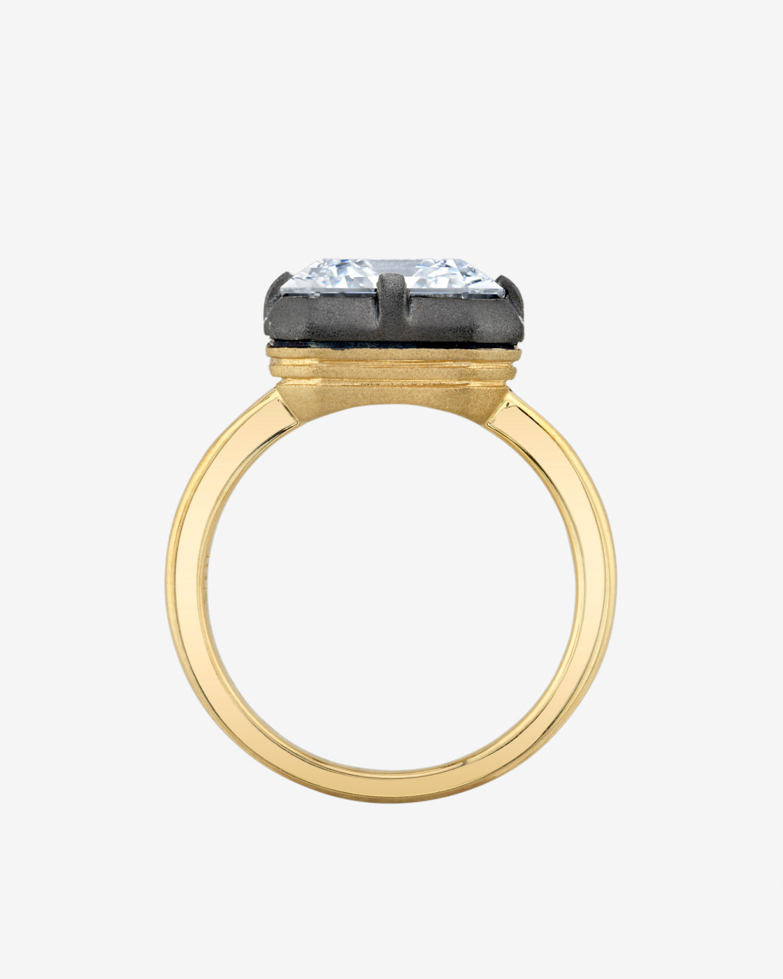 Solstice Emerald Cut Ring